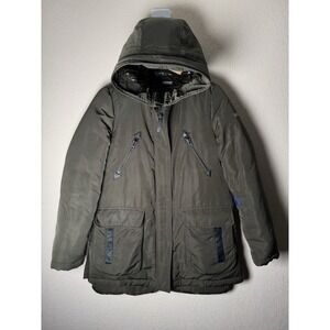 M Derek‎ Lam Puffer Down Parka Jacket Hooded Water Repellent Pockets *READ*